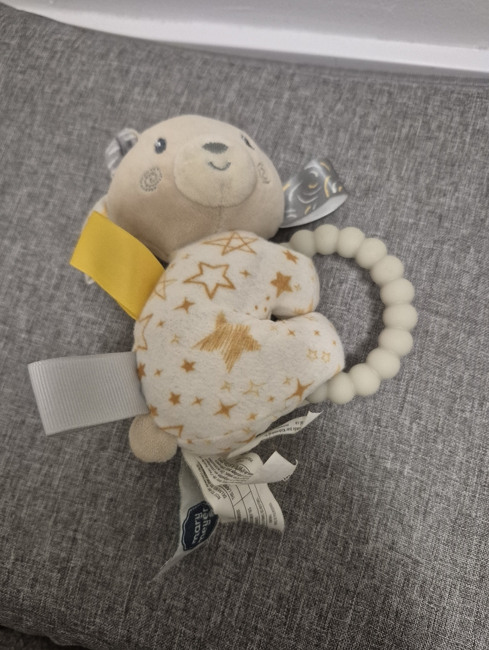*5/$25* Mary Meyer Taggies "Be a Star" Bear rattle